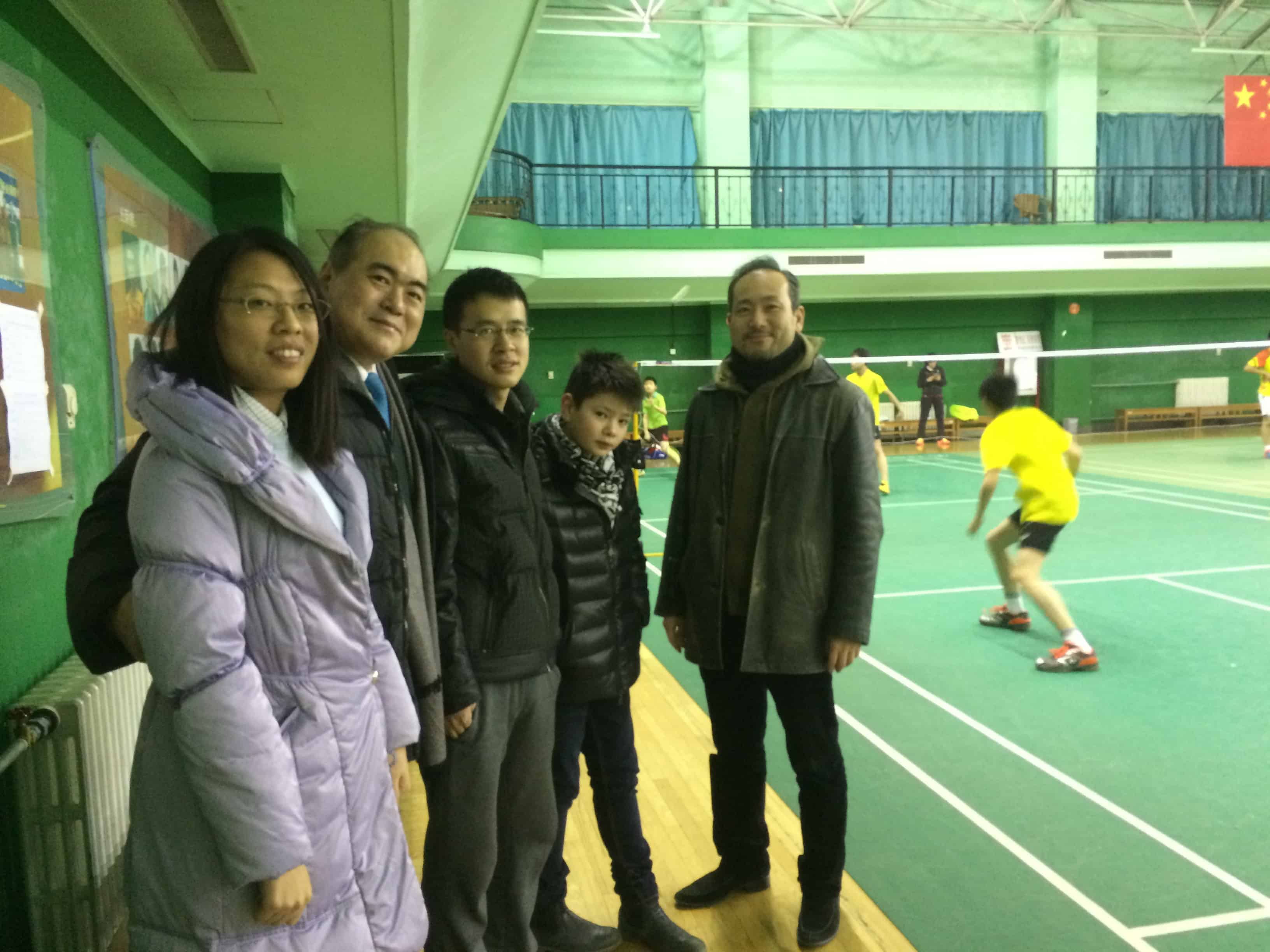 SCCC´s Besök på Beijing Shi Cha Hai Sport school