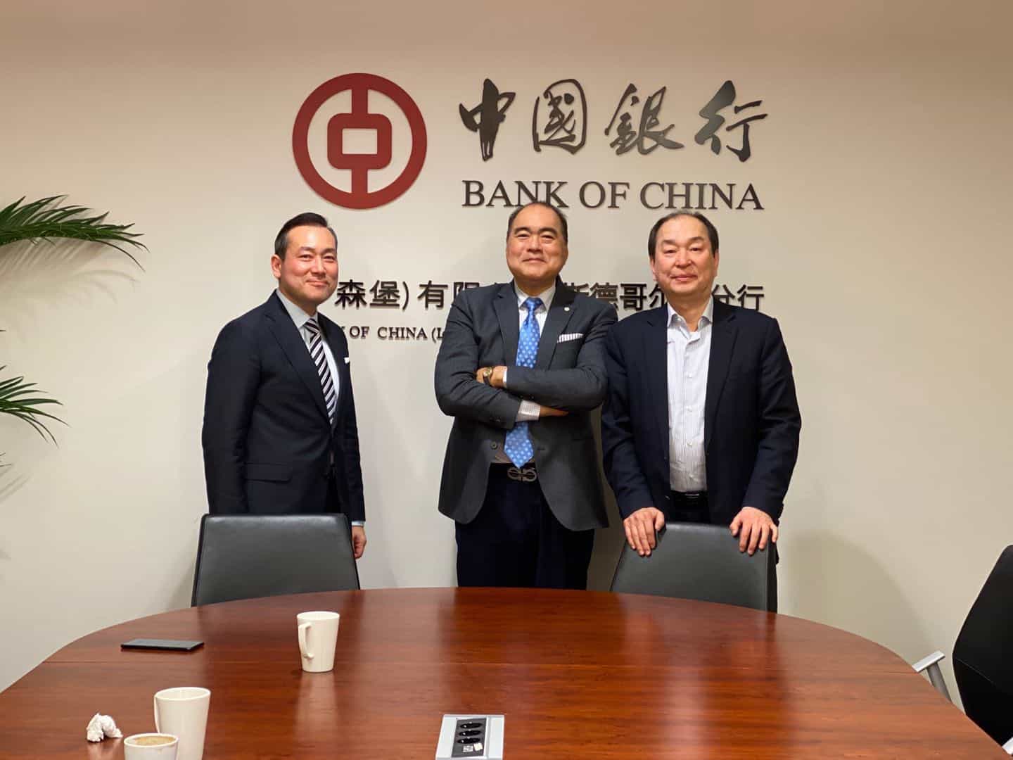 SCCC besöker Bank Of China Stockholm