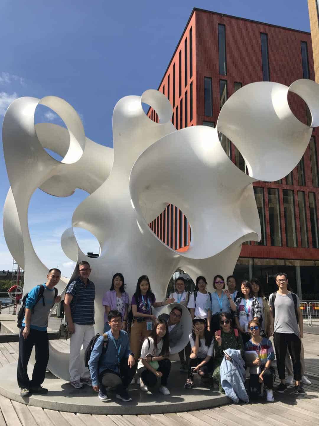 xian university besöker malmö
